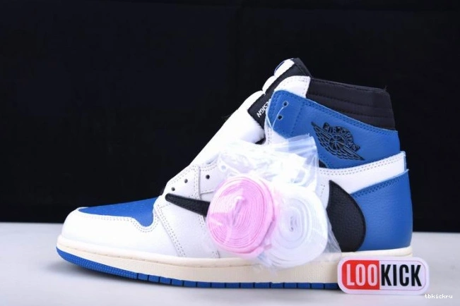 TBK and Air White Jordan 1 Blue Scott Travis DH3227-105 0805